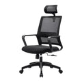 Adjustable Height Mesh Ergo Office Chair with Headrest.