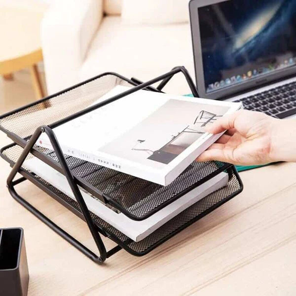 2 Tier Office File Organizer.